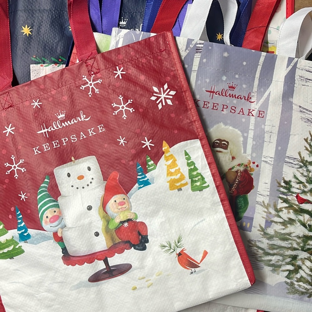 Hallmark Keepsake reusable bags